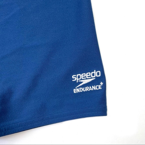 Speedo Vintage Blue Bile Shorts - Picture 3 of 3